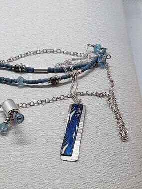 HOST PICK!!  NEW Holly Yashi Lariat-style sterling silver necklace